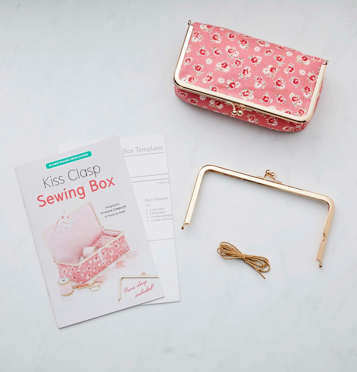 Pretty by Hand - Kristyne Czepuryk - Kiss Clasp Sewing Box