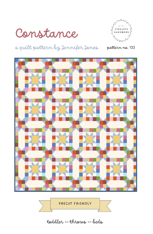 Constance Quilt Pattern By Penelope Handmade
