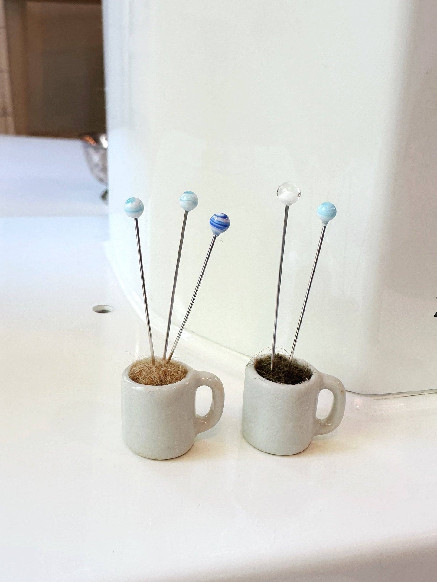 Feral Notions - Coffee Mug Pin Catcher - Black Coffee OR With Cream