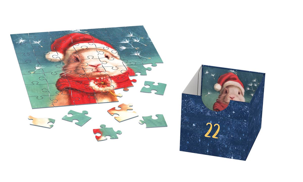 Eurographics Puzzles USA - Christmas Animals - Advent Calendar Puzzle