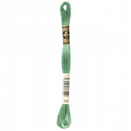 DMC Six Strand Embroidery Floss - 319 - 320 - 321 - 322 - 326 - 327 - 333