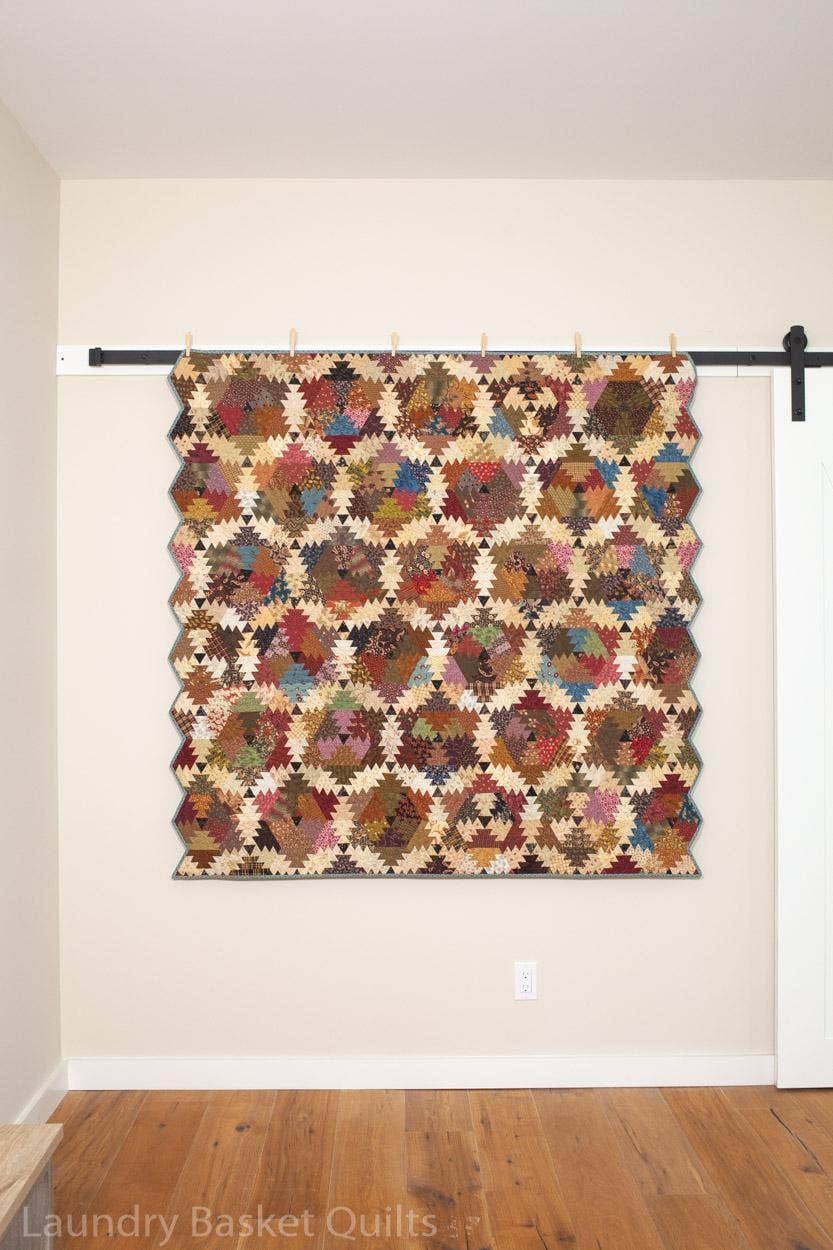 Everlasting Wreath Quilt Pattern By Laundry Basket Quilts