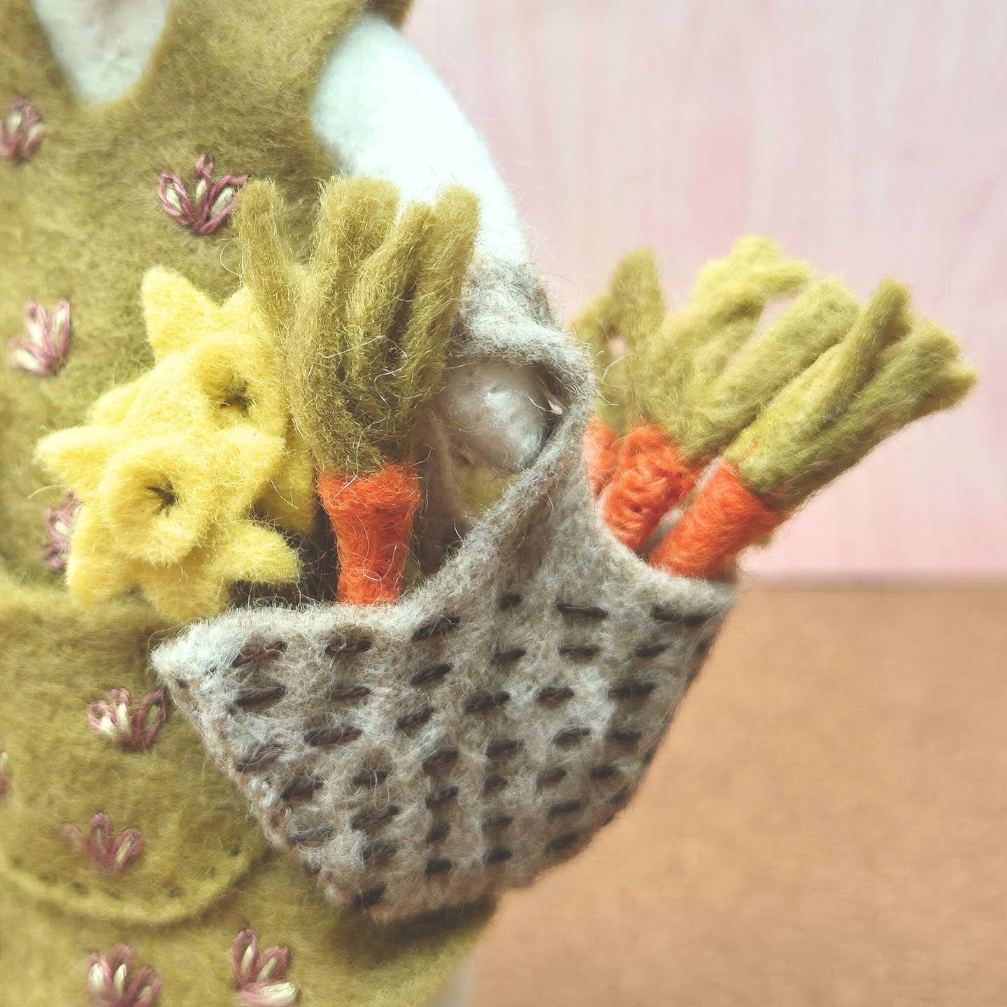 Corinne Lapierre Little Mouse Is A Bunny Felt Craft Mini Kit