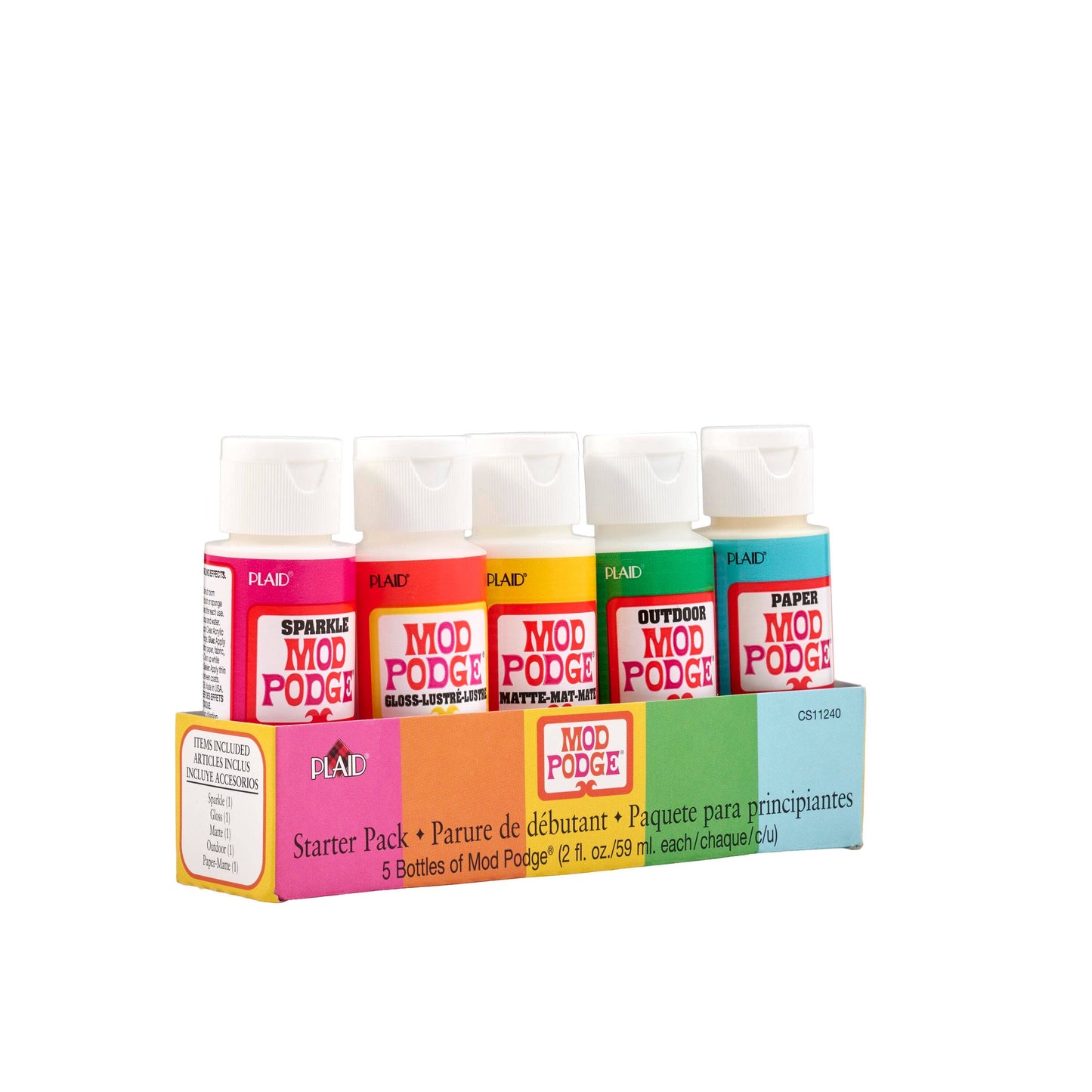 Plaid - Mod Podge Starter Set - 5-Piece