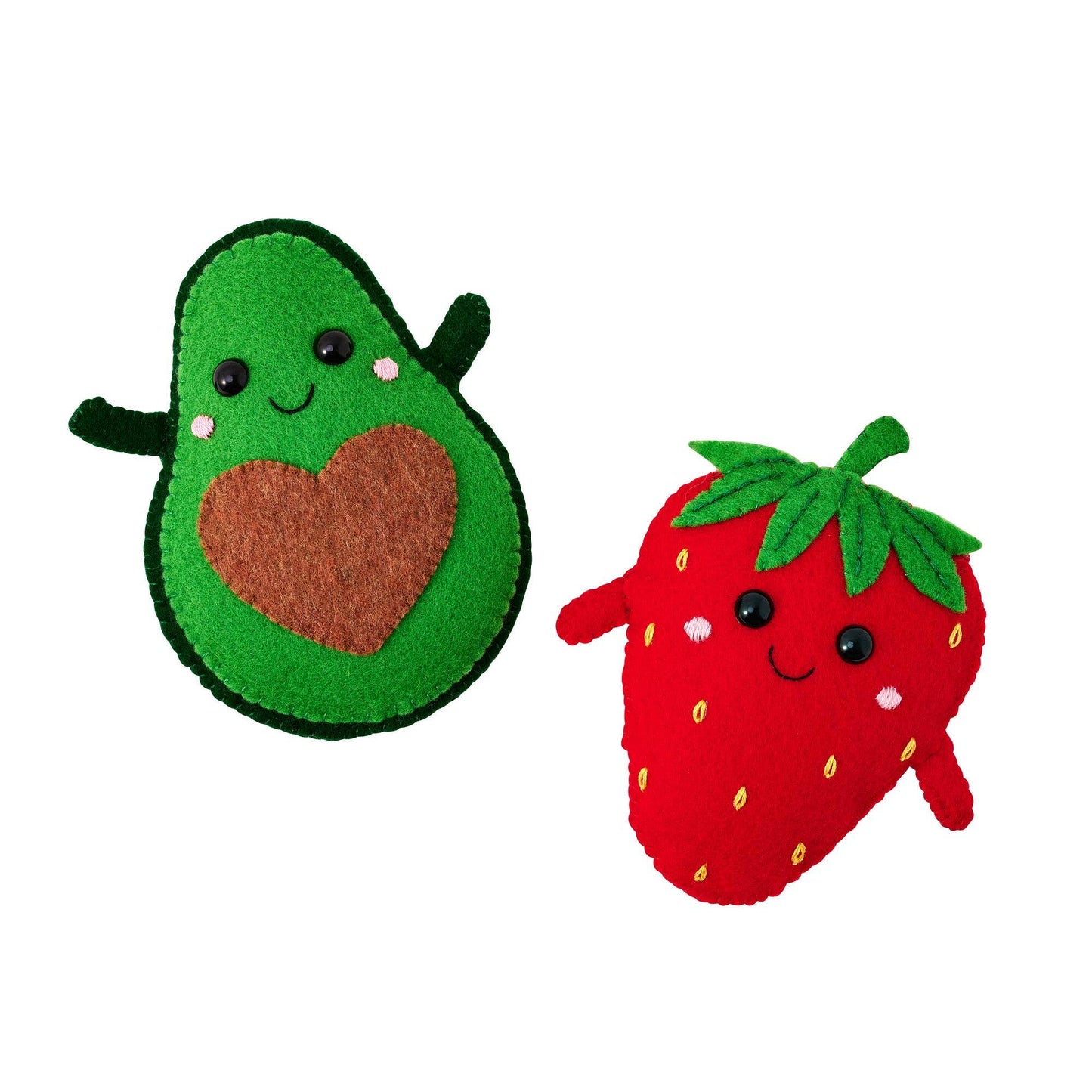 Bucilla ® Felties Kit - Super Foods Strawberry & Avocado