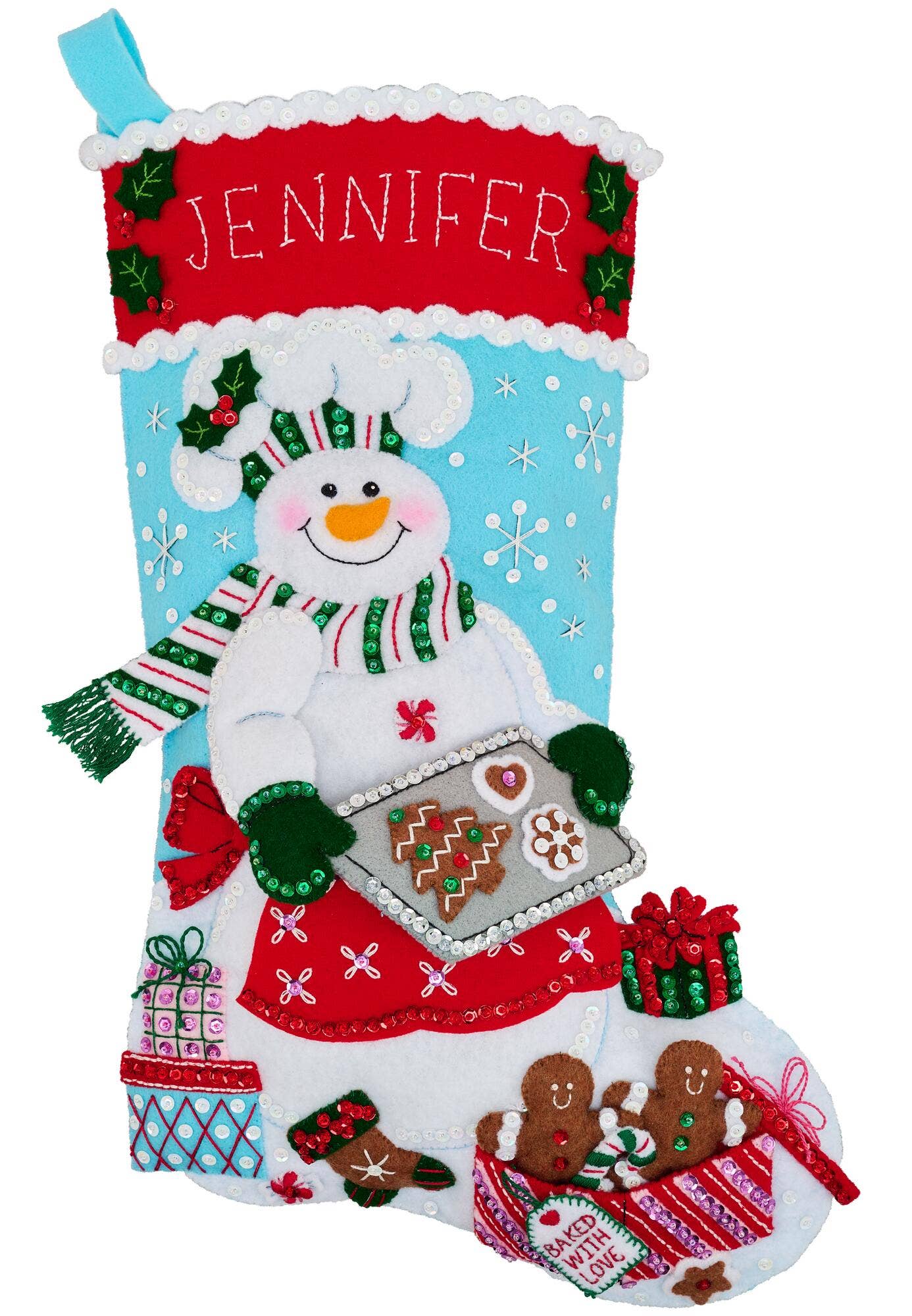 Bucilla® Felt Christmas Stocking Kit - Homemade Holiday Cheer