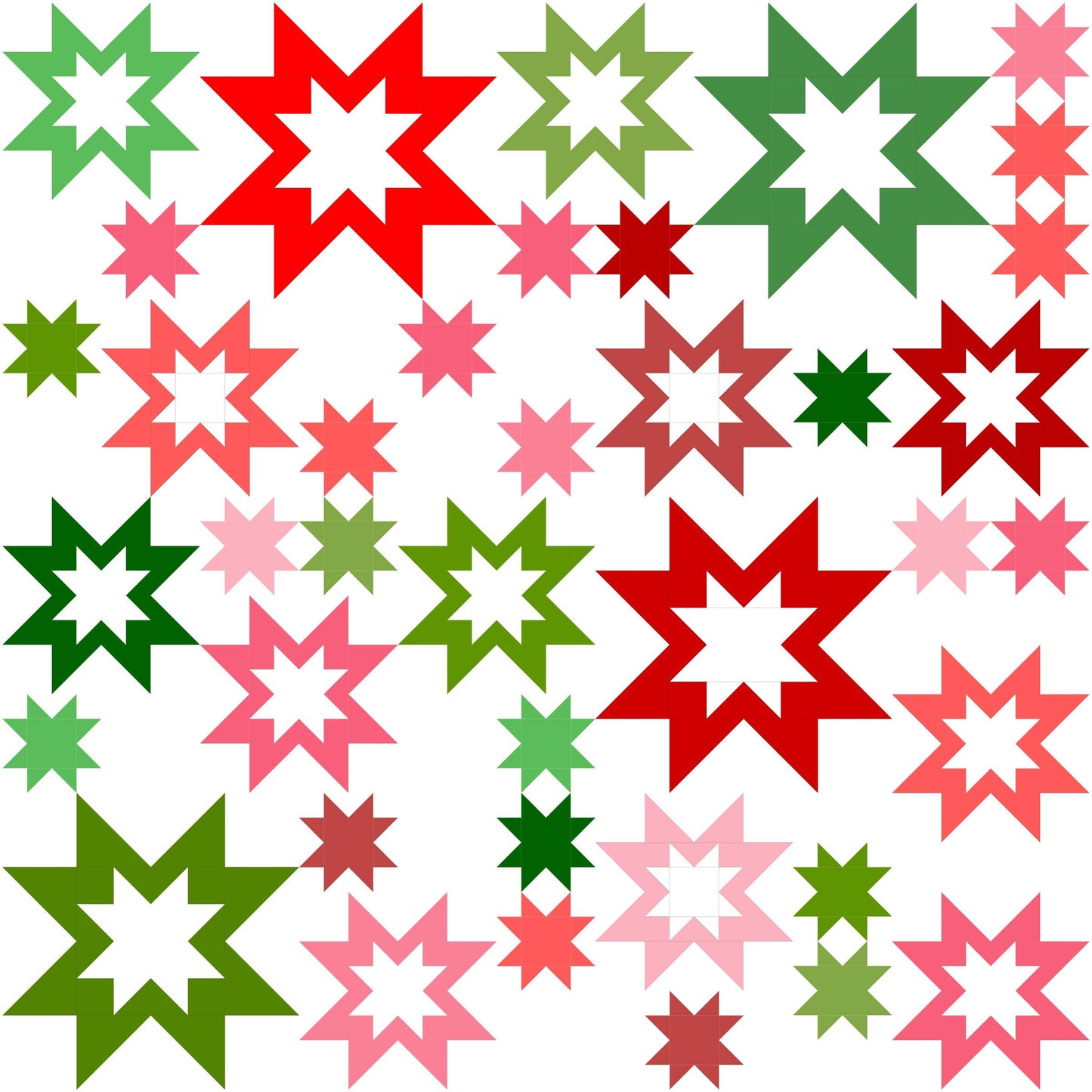 Star Splatter Quilt Pattern By QuiltCakes