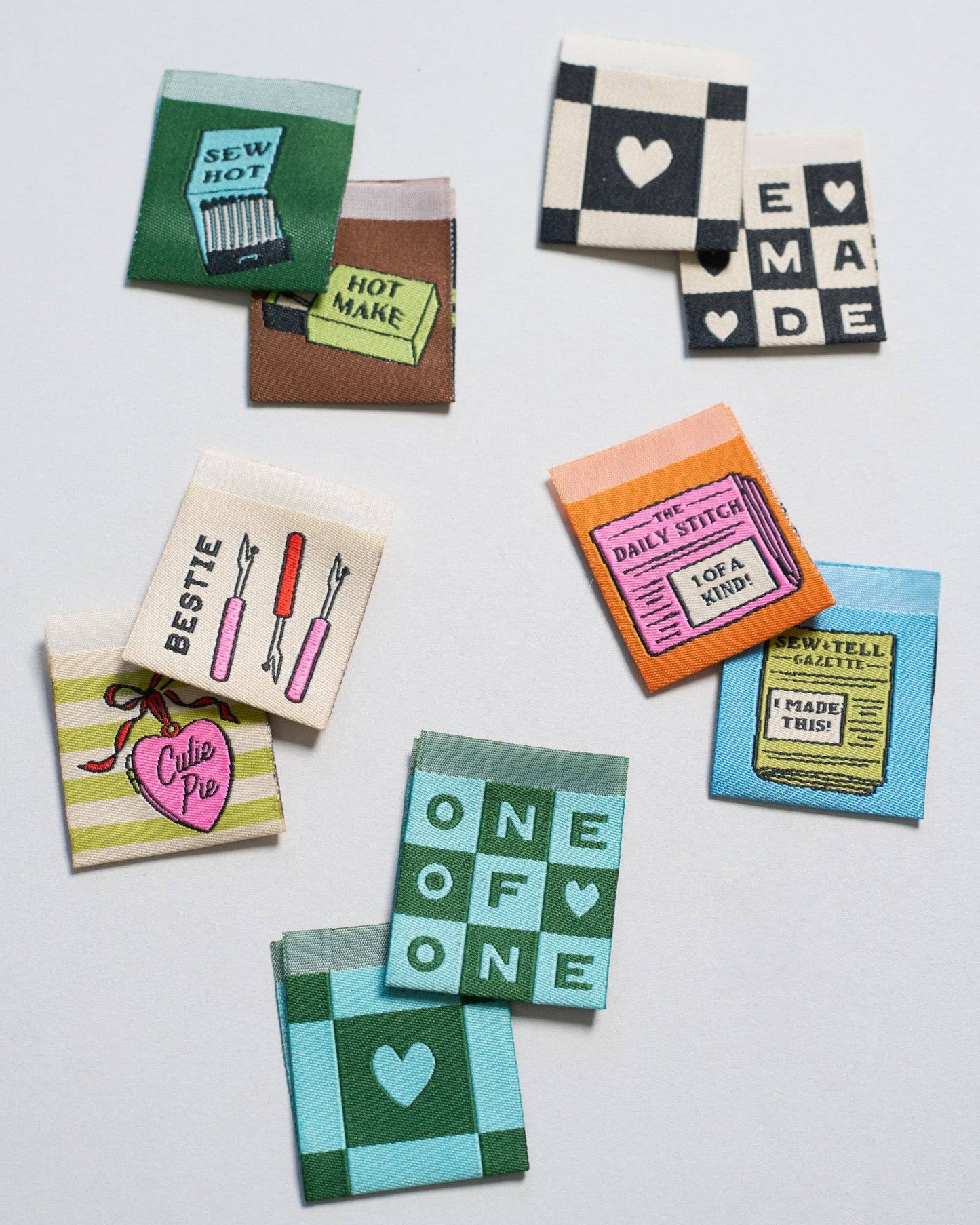Matchy Matchy Sewing Club - Matches Square Garment Labels