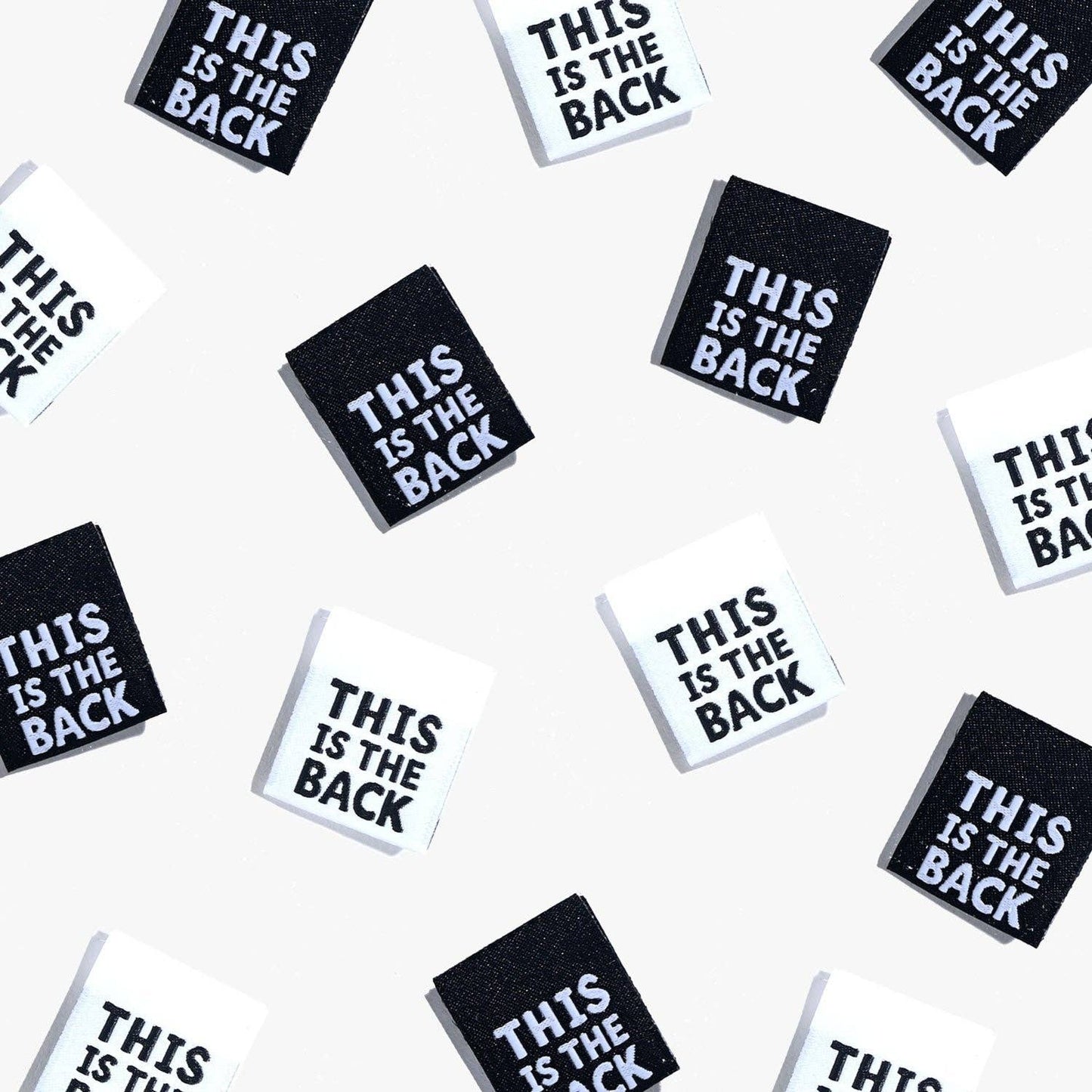 Kylie And The Machine - This is The Back Woven Labels - 1 Pack