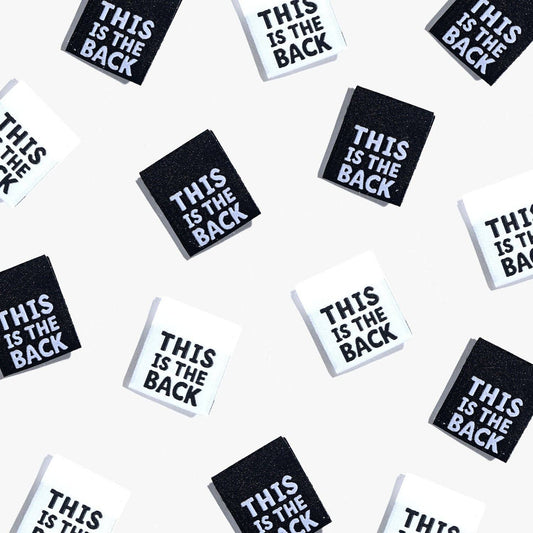 Kylie And The Machine - This is The Back Woven Labels - 1 Pack
