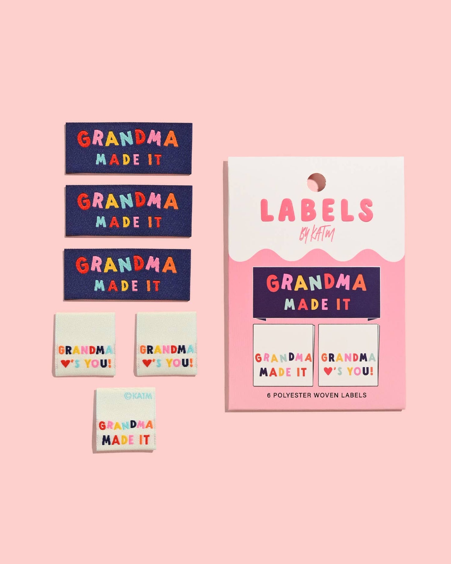 Kylie and the Machine Grandma Made It Labels - 1 Pack