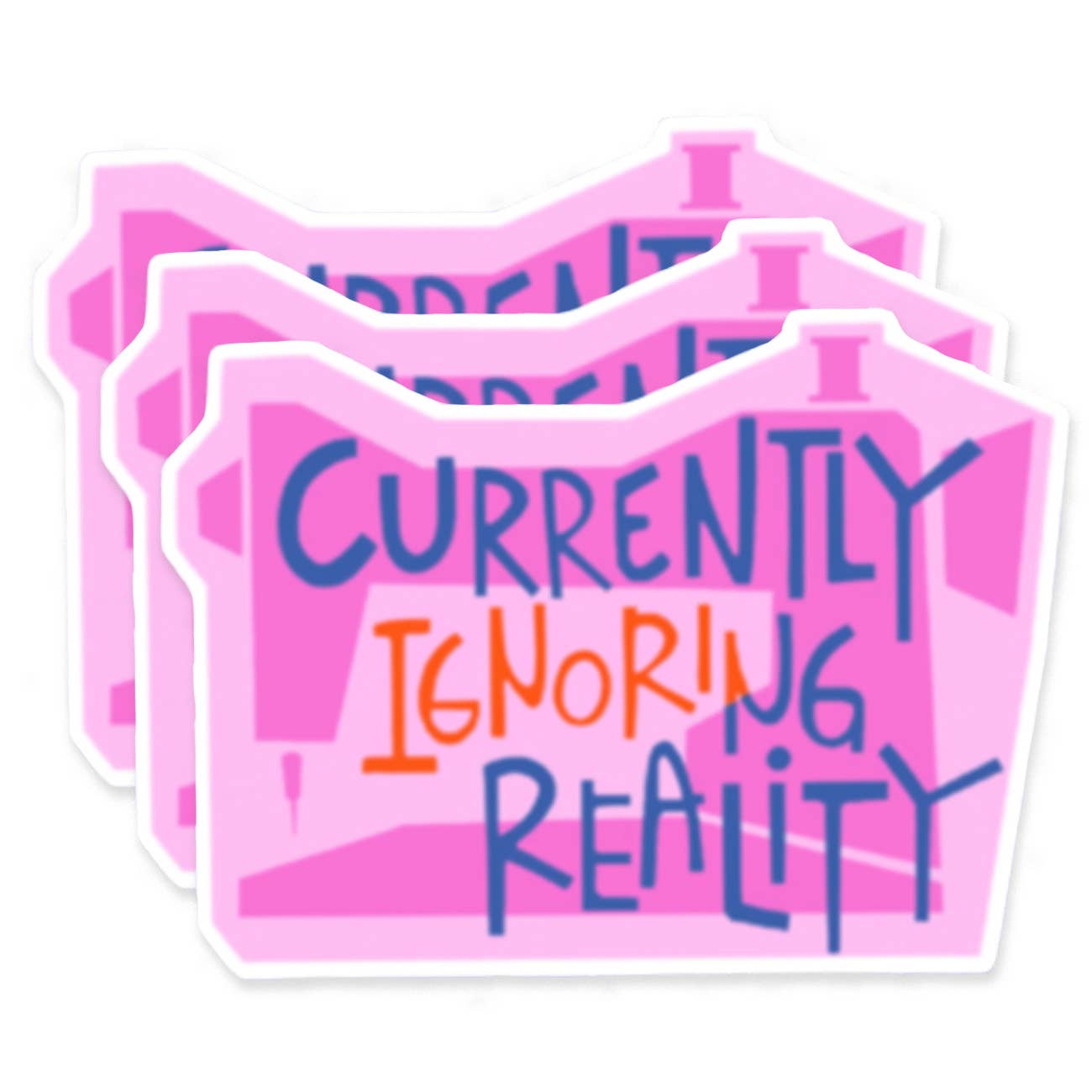 Kati Cupcake - Ignoring Reality - 1 Sticker
