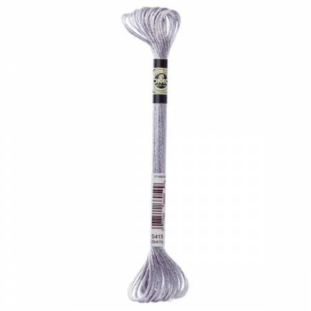DMC Satin Floss - S741 - S471 - S601 - S3820 - S995 - S415 - S5200