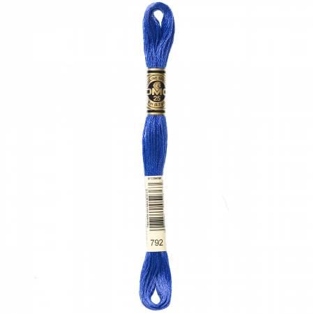 DMC Six Strand Embroidery Floss - 791 - 792 - 793 - 794 - 796 - 797 - 798 - 799 - 800
