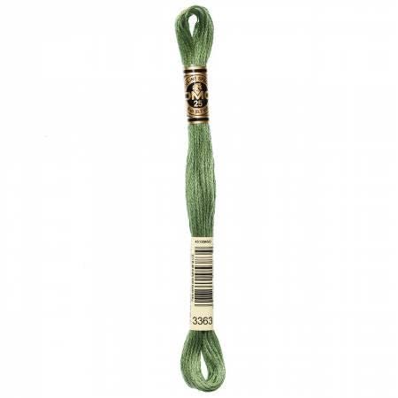 DMC Six Strand Embroidery Floss - 3362 - 3363 - 3364 - 3371
