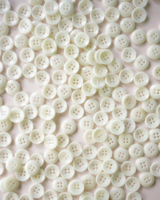 Matchy Matchy Sewing Club Milk 1/2" Corozo Nut Buttons