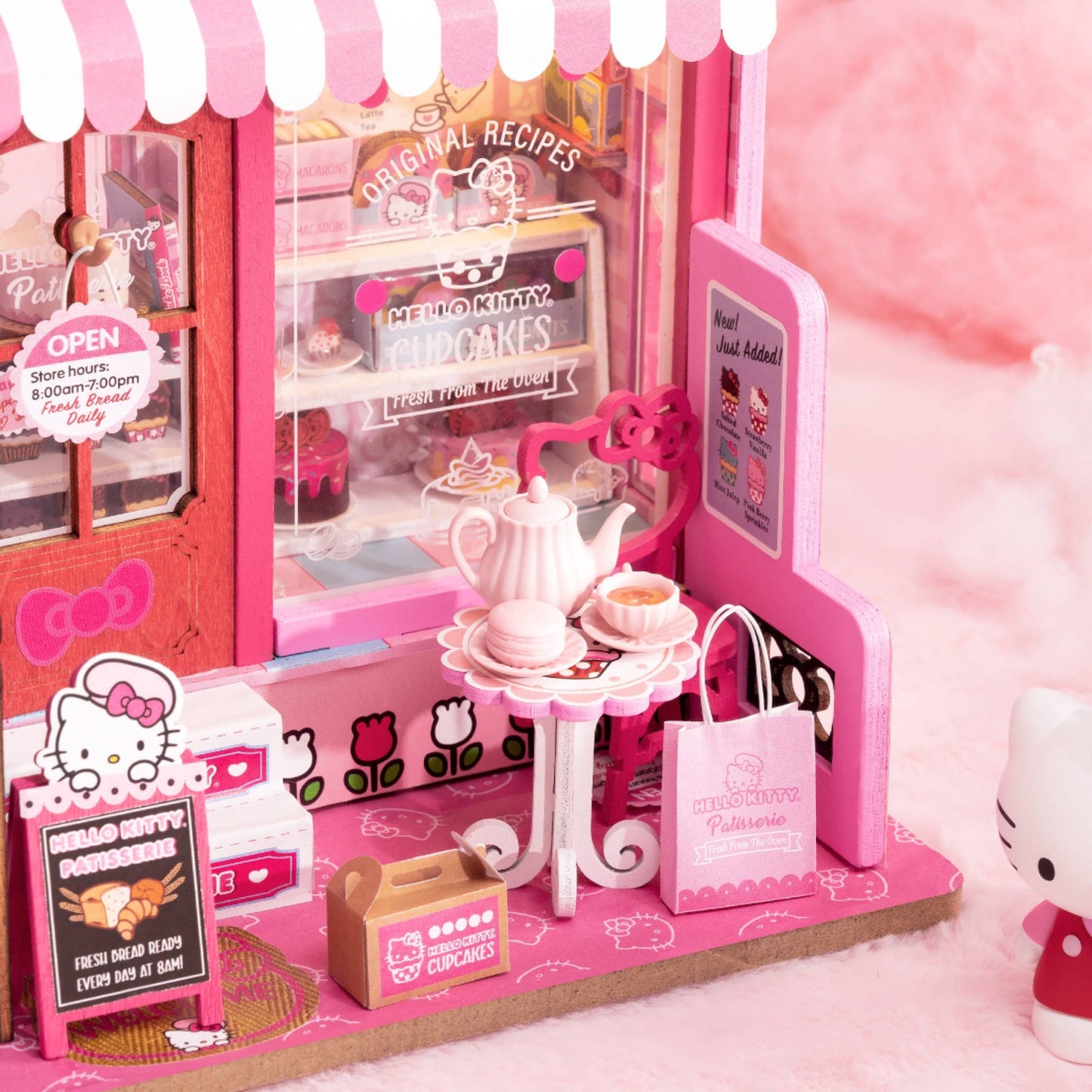 Hands Craft Hello Kitty® Patisserie - DIY Miniature House Kit