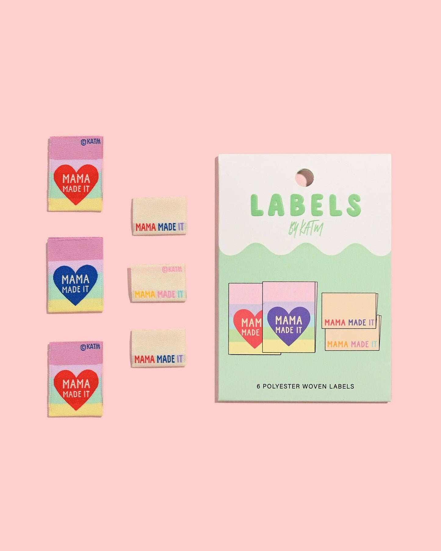 Kylie and the Machine Mama Made It Woven Labels - 1 Pack