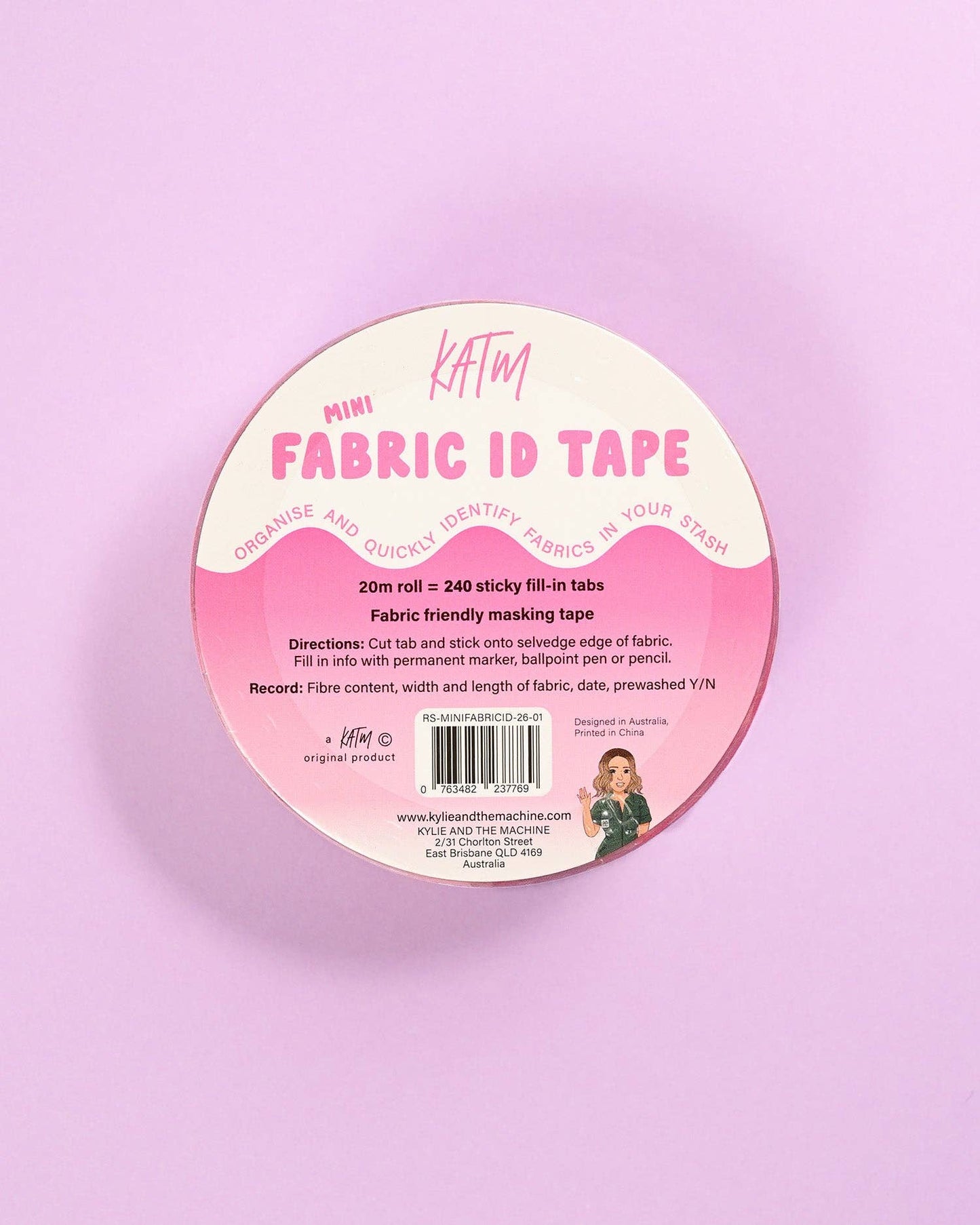Kylie and the Machine - Mini Fabric ID Tape