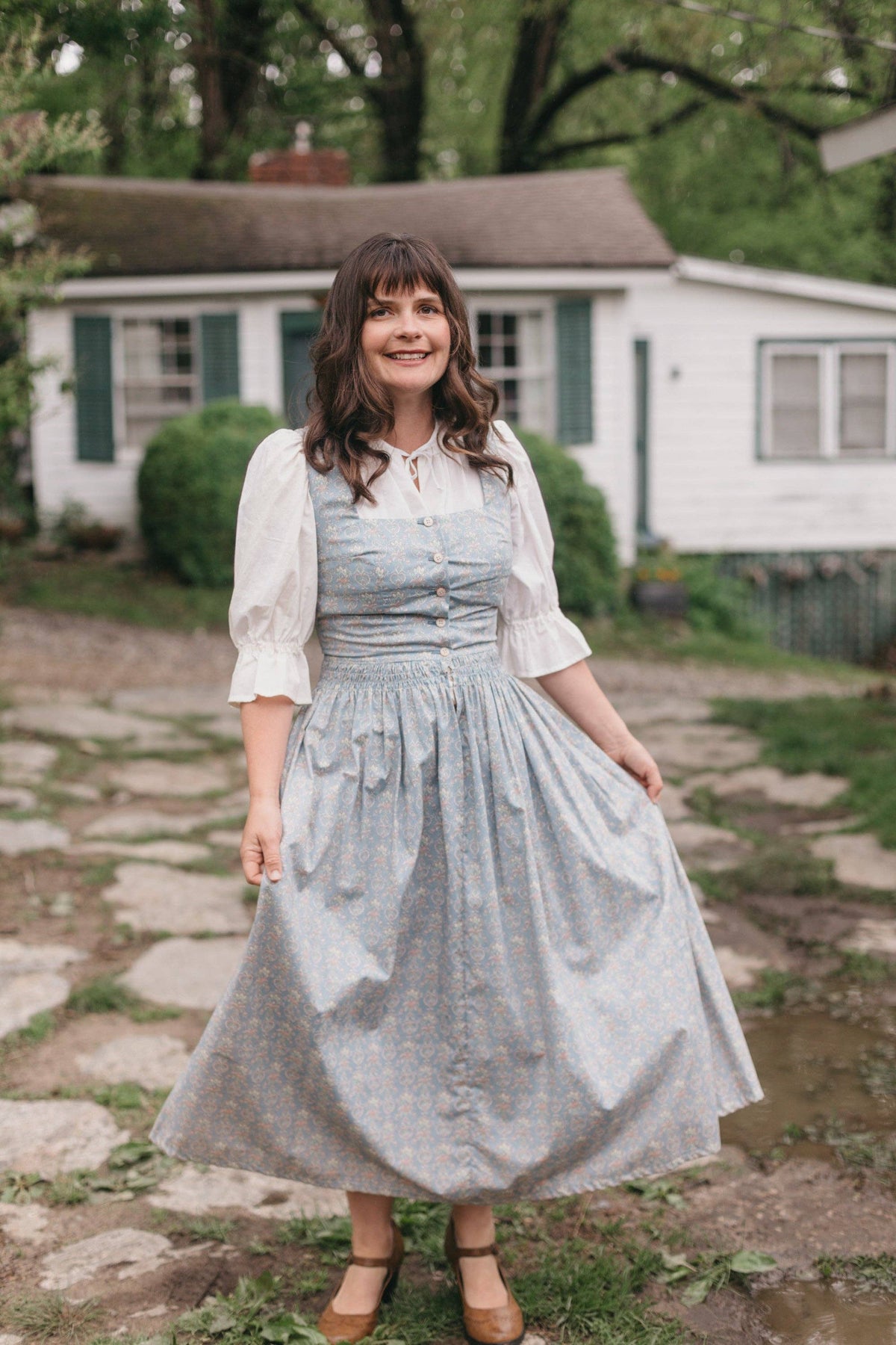 Austrian Dirndl Sewing Pattern By Folkwear