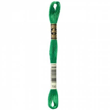DMC Six Strand Embroidery Floss - 699 - 700 - 701 - 702 - 703 - 704 - 712 - 718