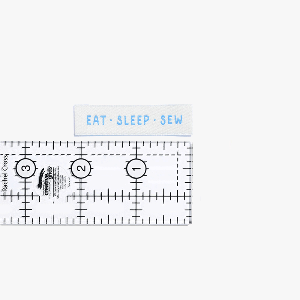 Eat Sleep Sew Woven Labels
