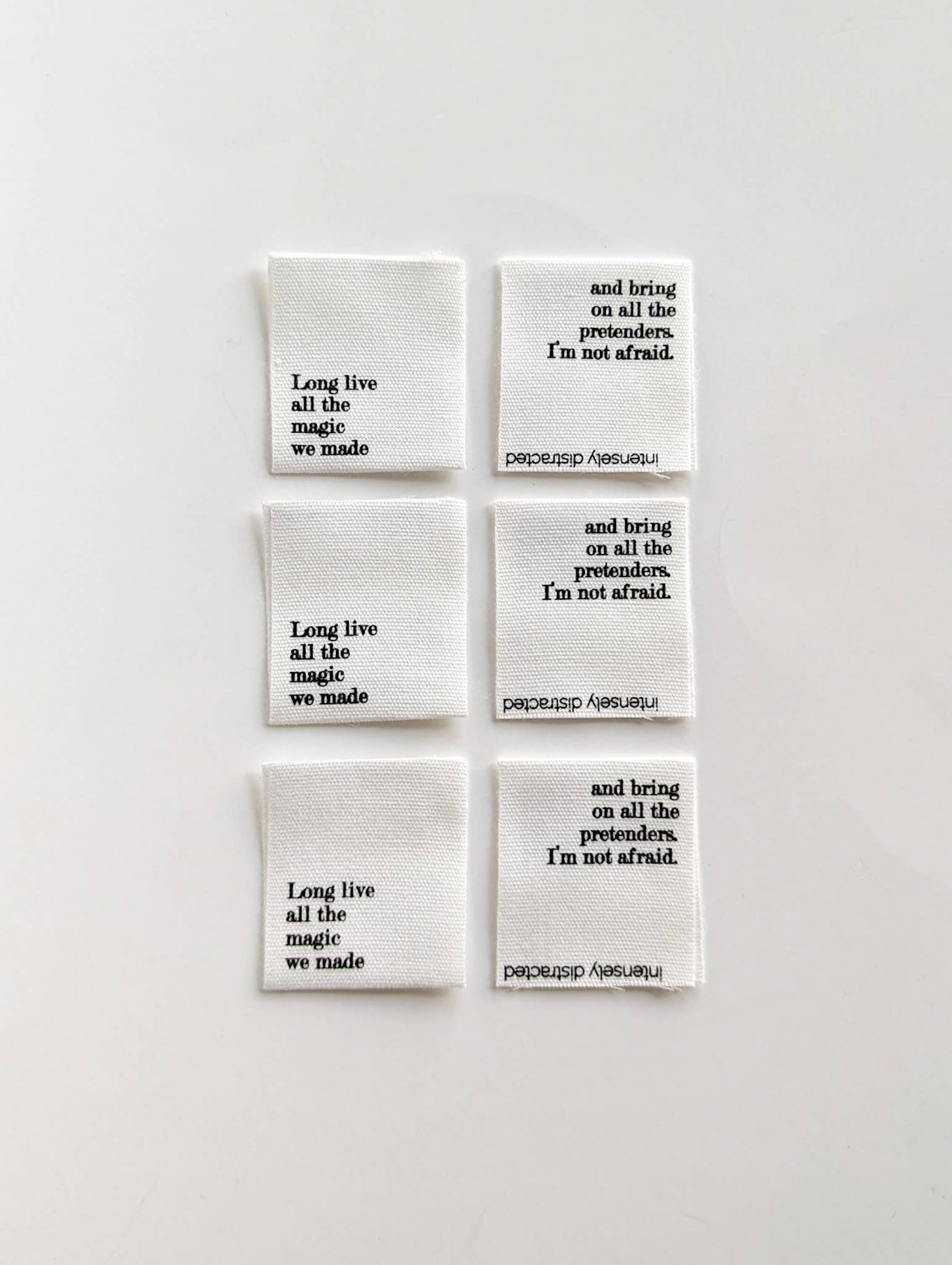 Long Live All the Magic We Made | Cotton Luxe Labels