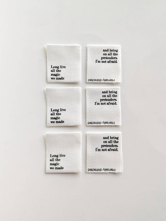 Long Live All the Magic We Made | Cotton Luxe Labels