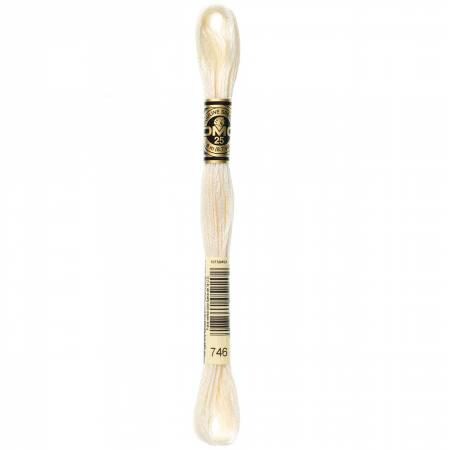 DMC Six Strand Embroidery Floss - 740 - 741 - 742 - 743 - 744 - 745 - 746