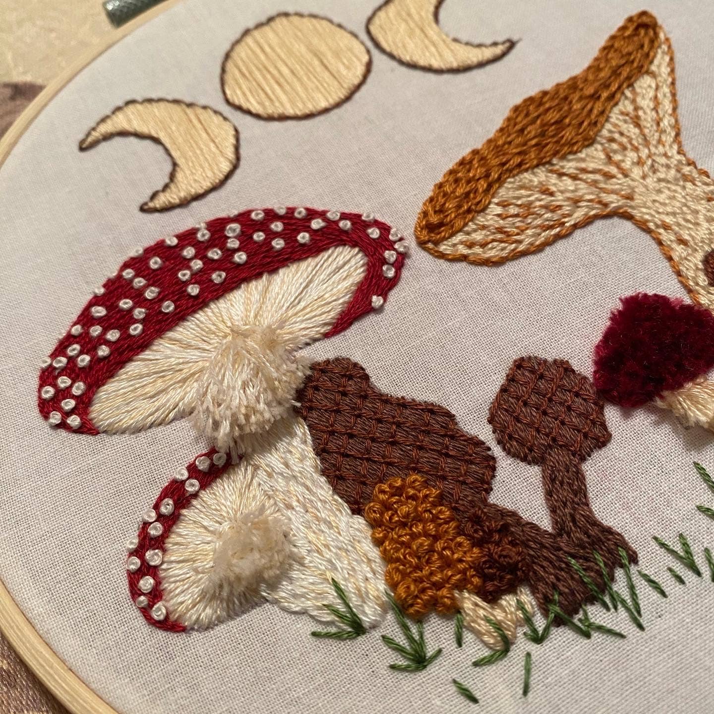 Stitches By Tiff Mushie Sampler Embroidery Kit