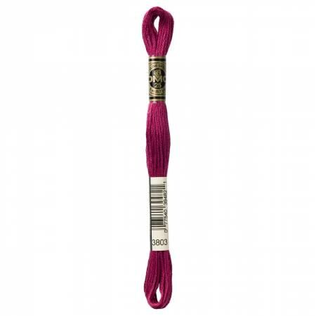 DMC Six Strand Embroidery Floss - 3801 - 3802 - 3803 - 3804 - 3805 - 3806