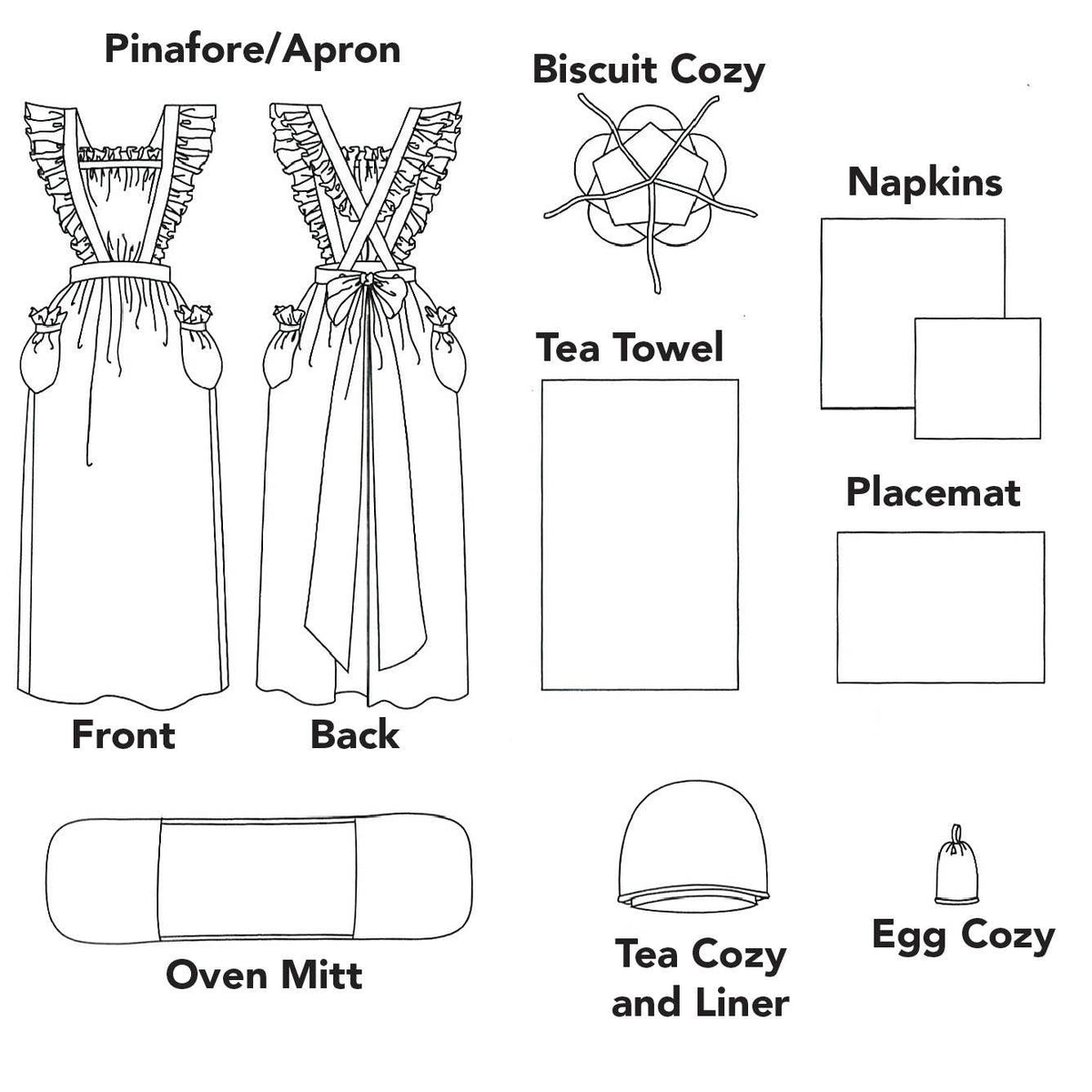 English Cottage Kitchen Pattern By Folkwear