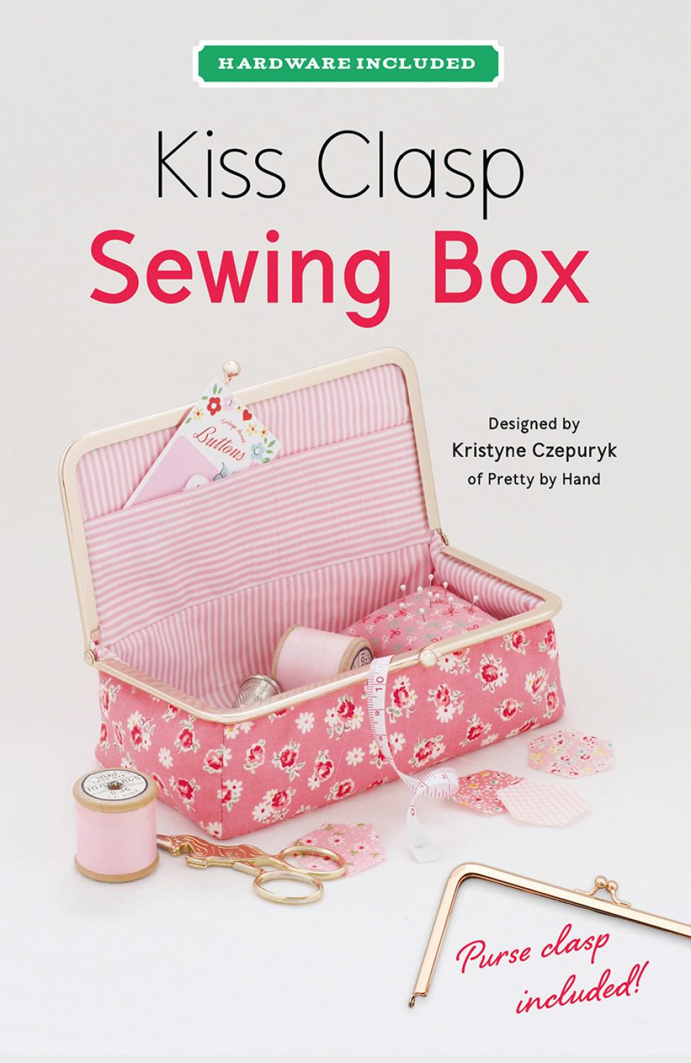 Pretty by Hand - Kristyne Czepuryk - Kiss Clasp Sewing Box