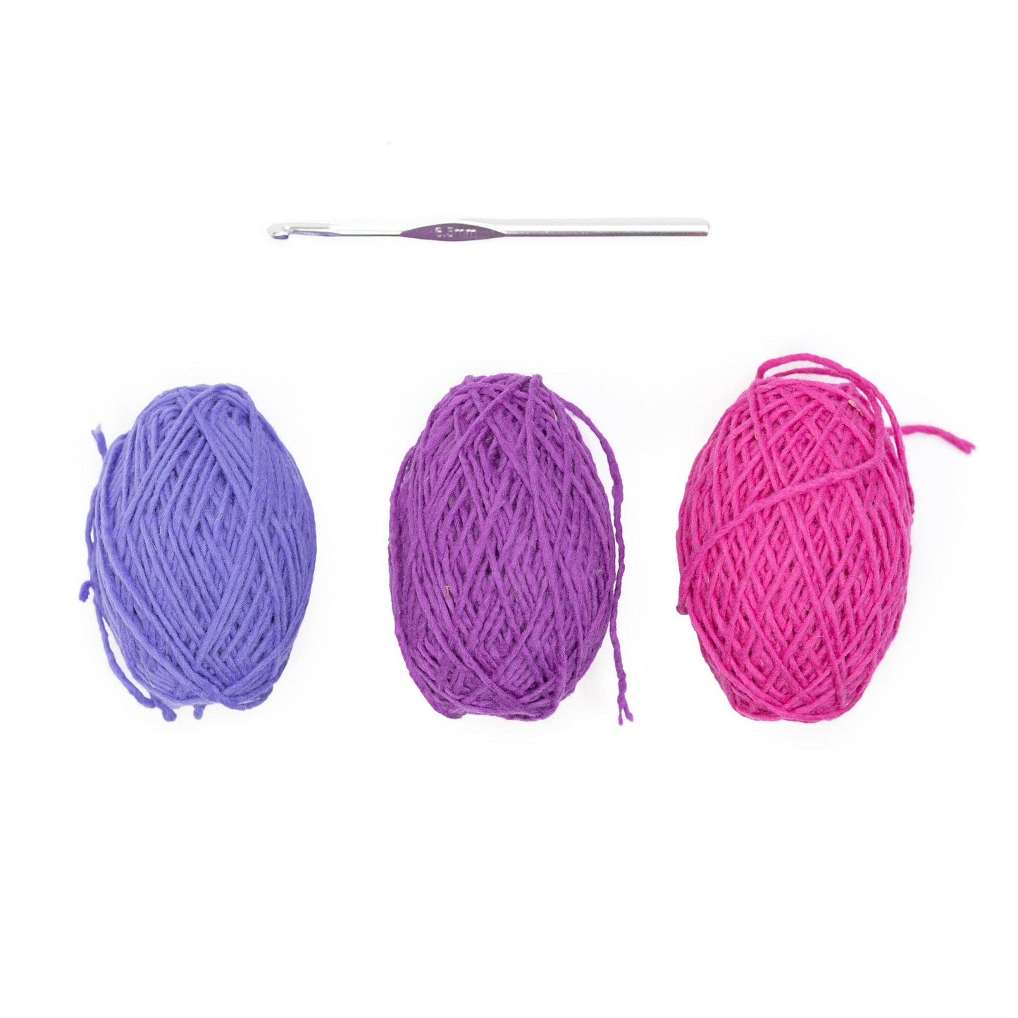 Friendly Loom - Explore Crochet: Granny Square Kit – Berry