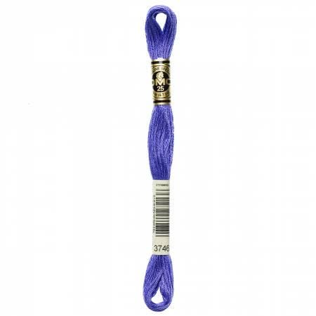 DMC Six Strand Embroidery Floss - 3740 - 3743 - 3746 - 3747 - 3750 - 3752 - 3753 - 3755