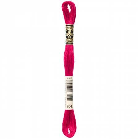 DMC Six Strand Embroidery Floss - 300 - 301 - 304 - 307 - 309 - 310
