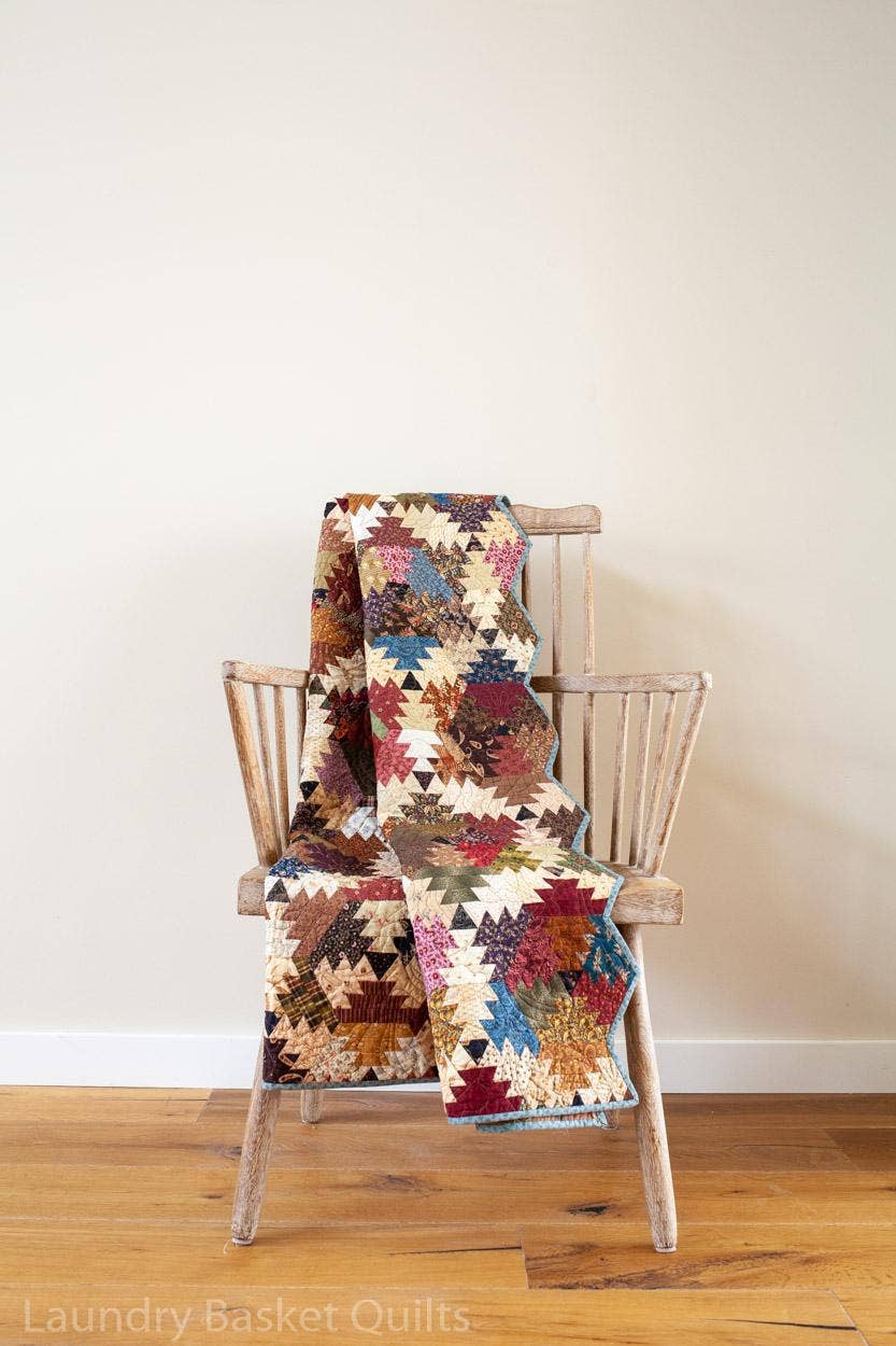 Everlasting Wreath Quilt Pattern By Laundry Basket Quilts