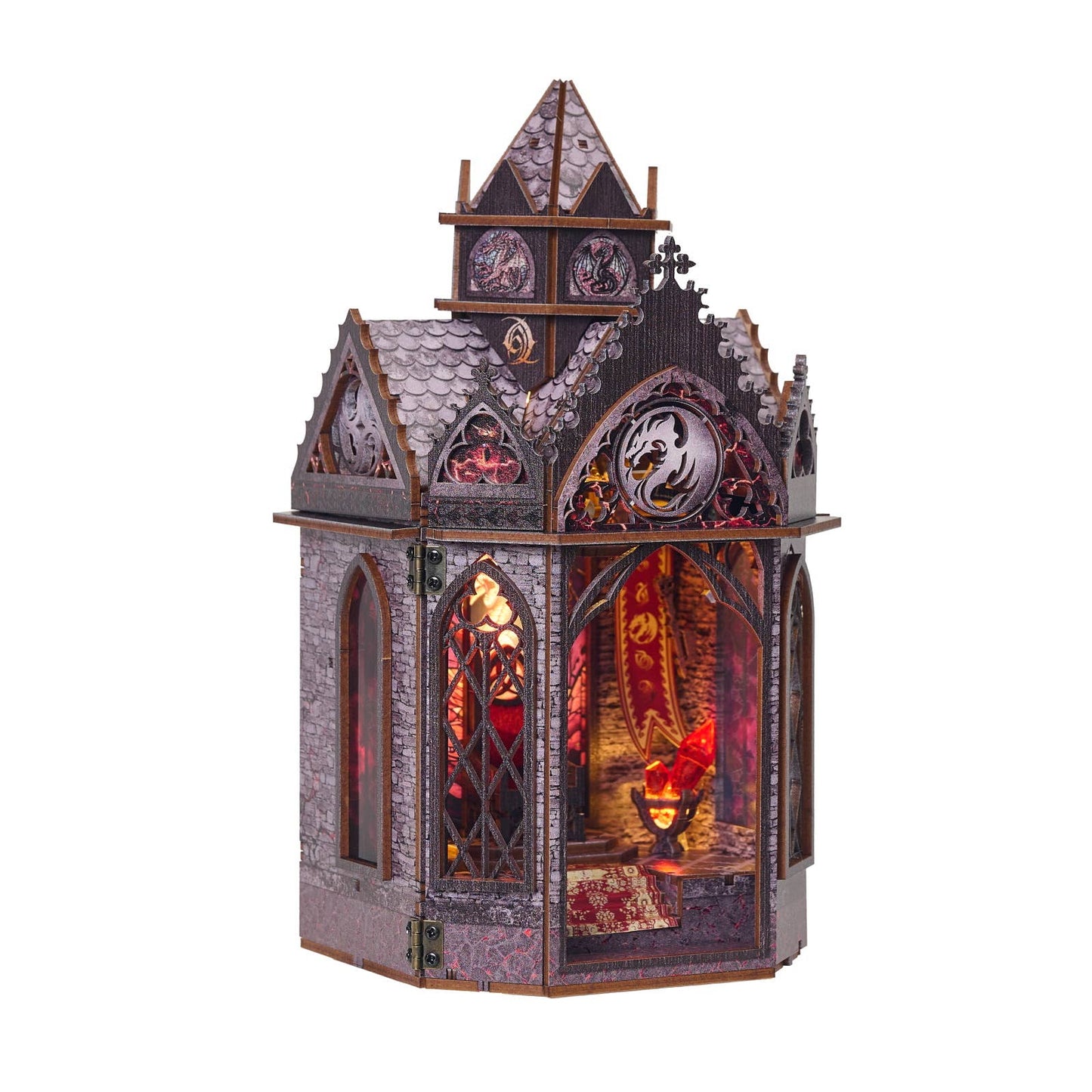 Hands Craft DIY Book Nook Kit: Ember Throne