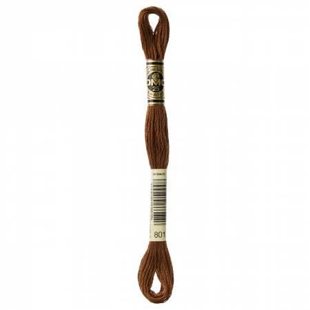 DMC Six Strand Embroidery Floss - 801 - 803 - 807 - 809 - 813