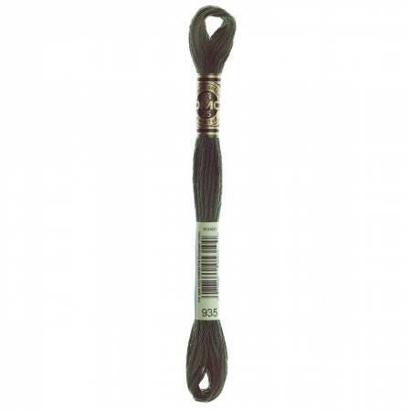 DMC Six Strand Embroidery Floss - 934 - 935 - 936 - 937 - 938 - 939 - 943