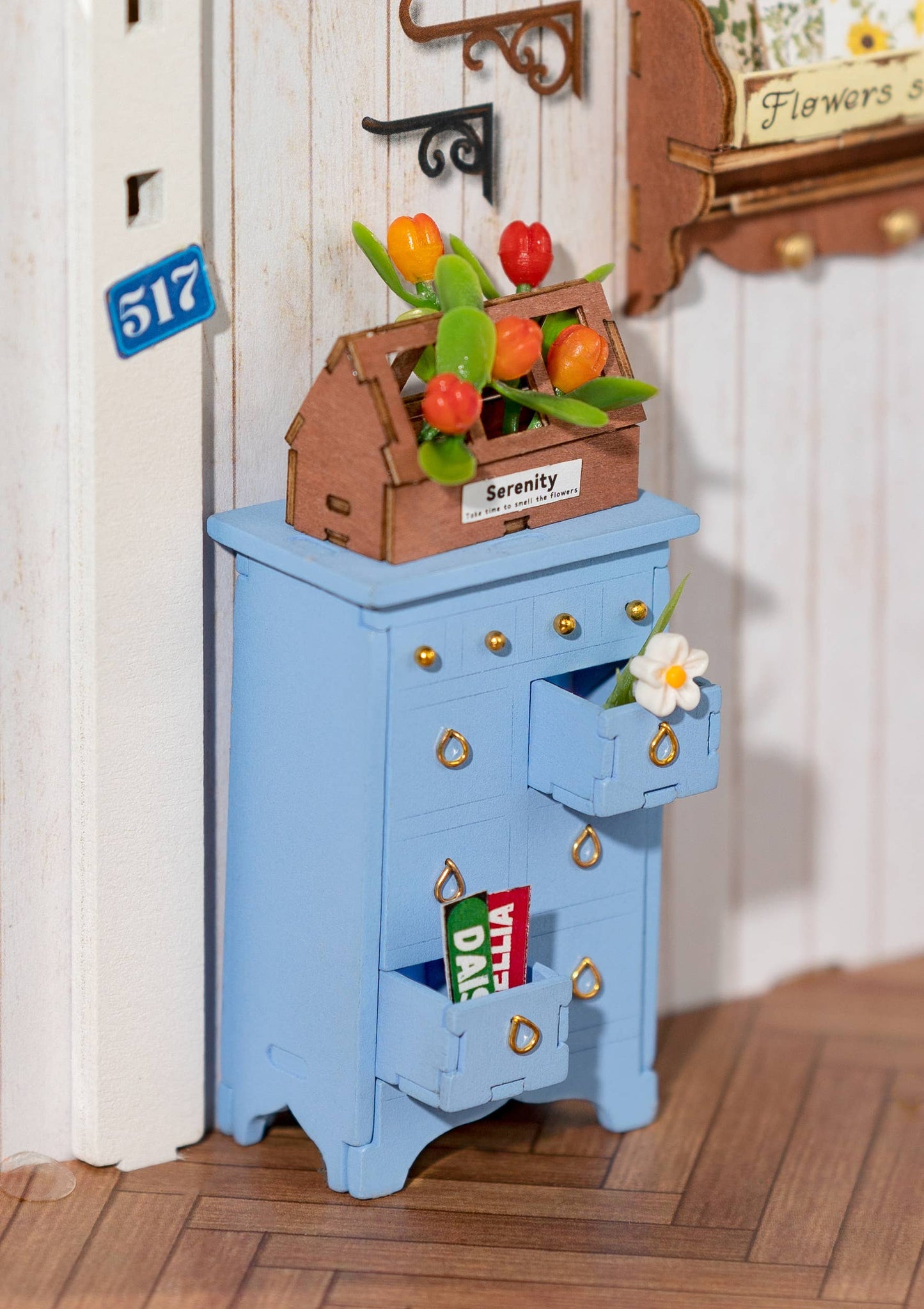 Hands Craft DIY Miniature House Kit: Dreamy Garden House