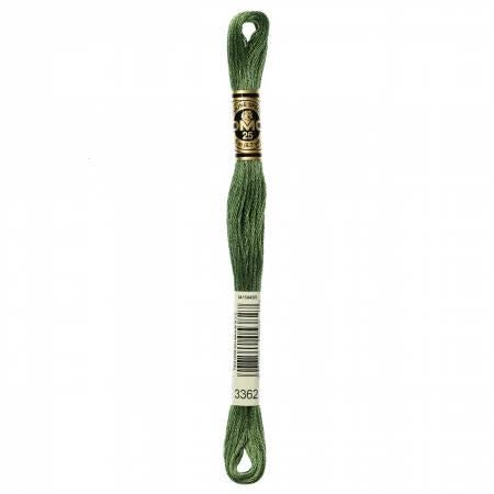 DMC Six Strand Embroidery Floss - 3362 - 3363 - 3364 - 3371