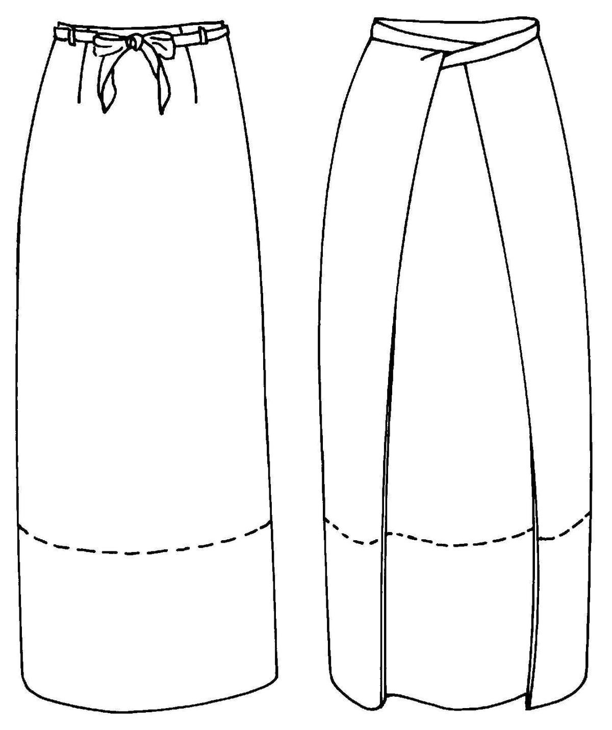 Tibetan Chupa Sewing Pattern By Folkwear