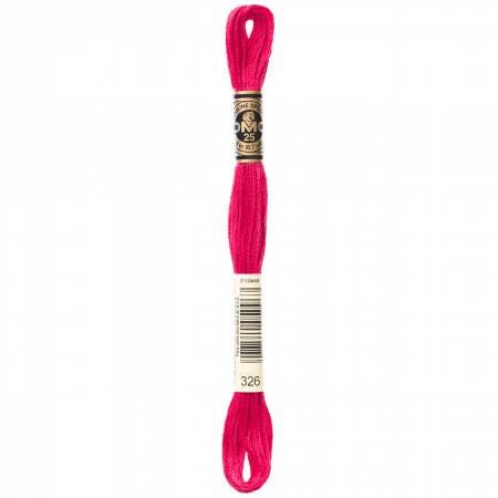 DMC Six Strand Embroidery Floss - 319 - 320 - 321 - 322 - 326 - 327 - 333