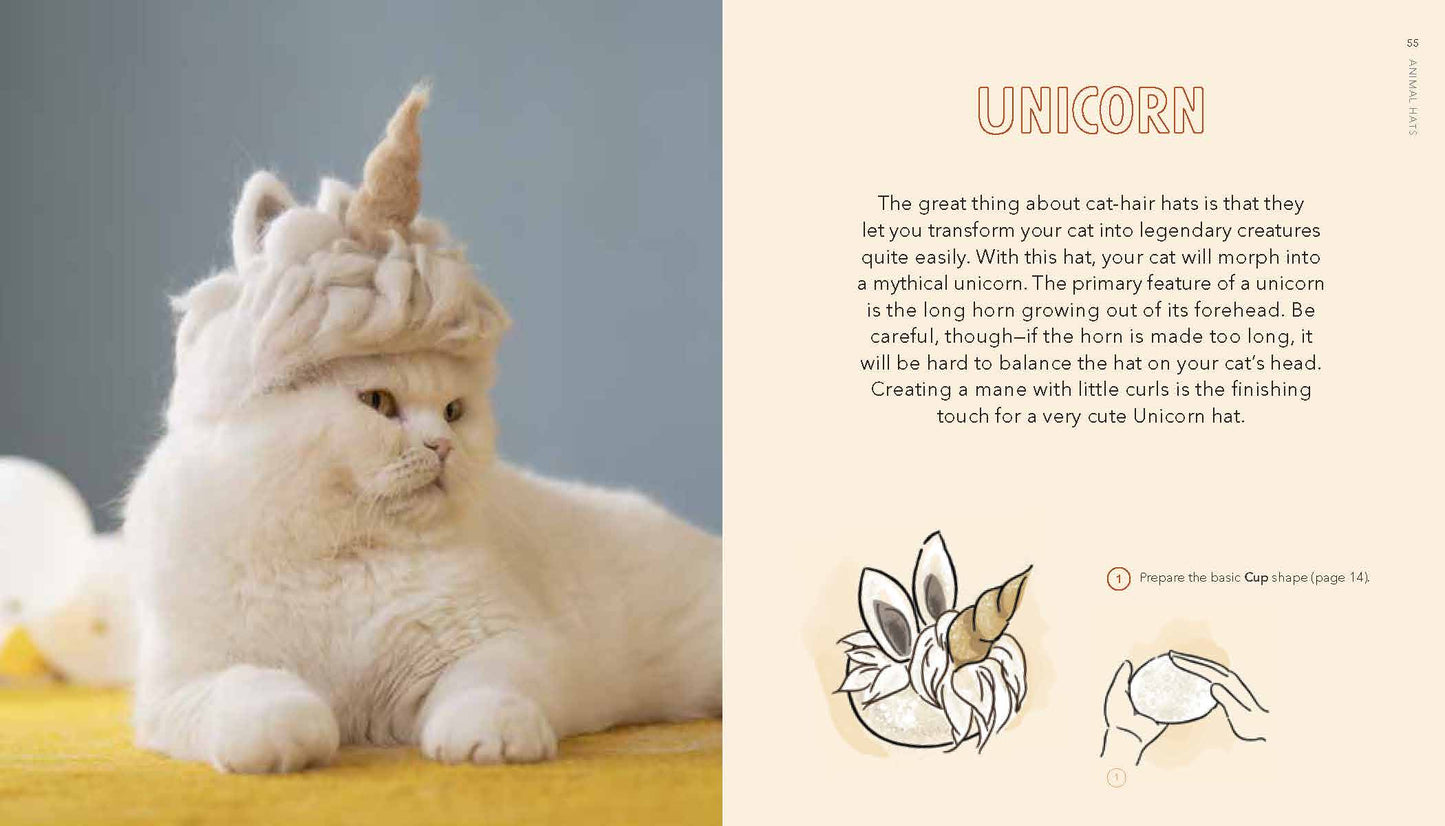Cat-Hair Hats For Cats Book By Rojiman and Umatan