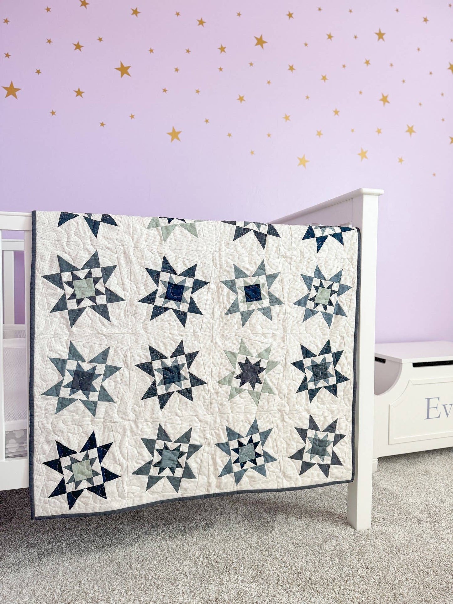 Sawtooth Stardaze Quilt Pattern By QuiltCakes