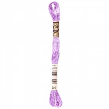 DMC Six Strand Embroidery Floss - 168 - 169 - 208 - 209 - 210 - 211