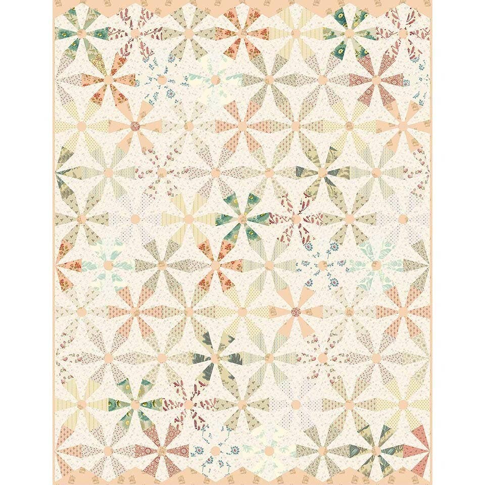 Little Daisy Quilt Pattern By Laundry Basket Quilts