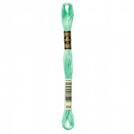 DMC Six Strand Embroidery Floss - 954 - 955 - 956 - 957 - 958 - 959 - 961 - 962 - 963