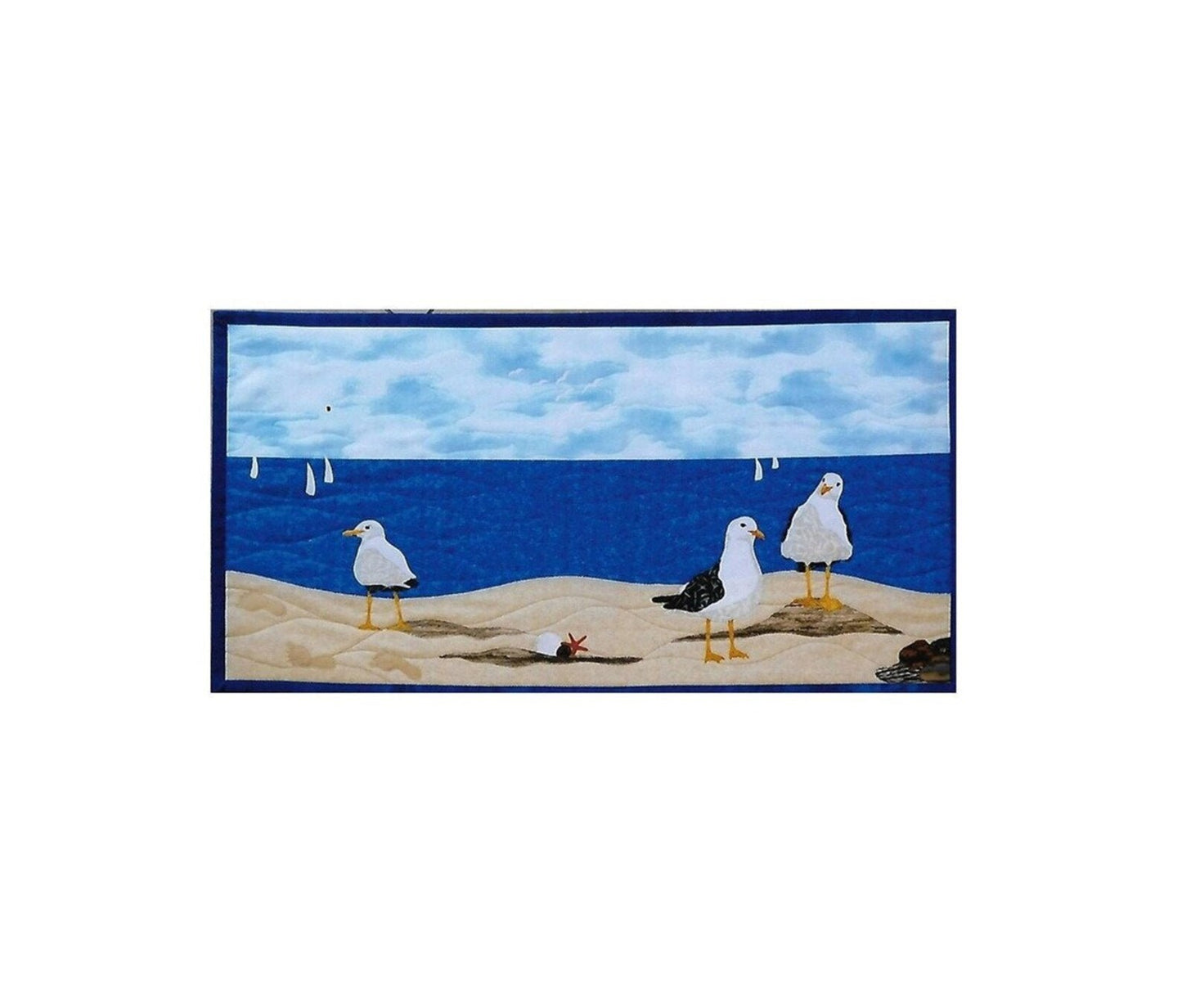 By The Seaside Pillow Pattern By Trouble and Boo